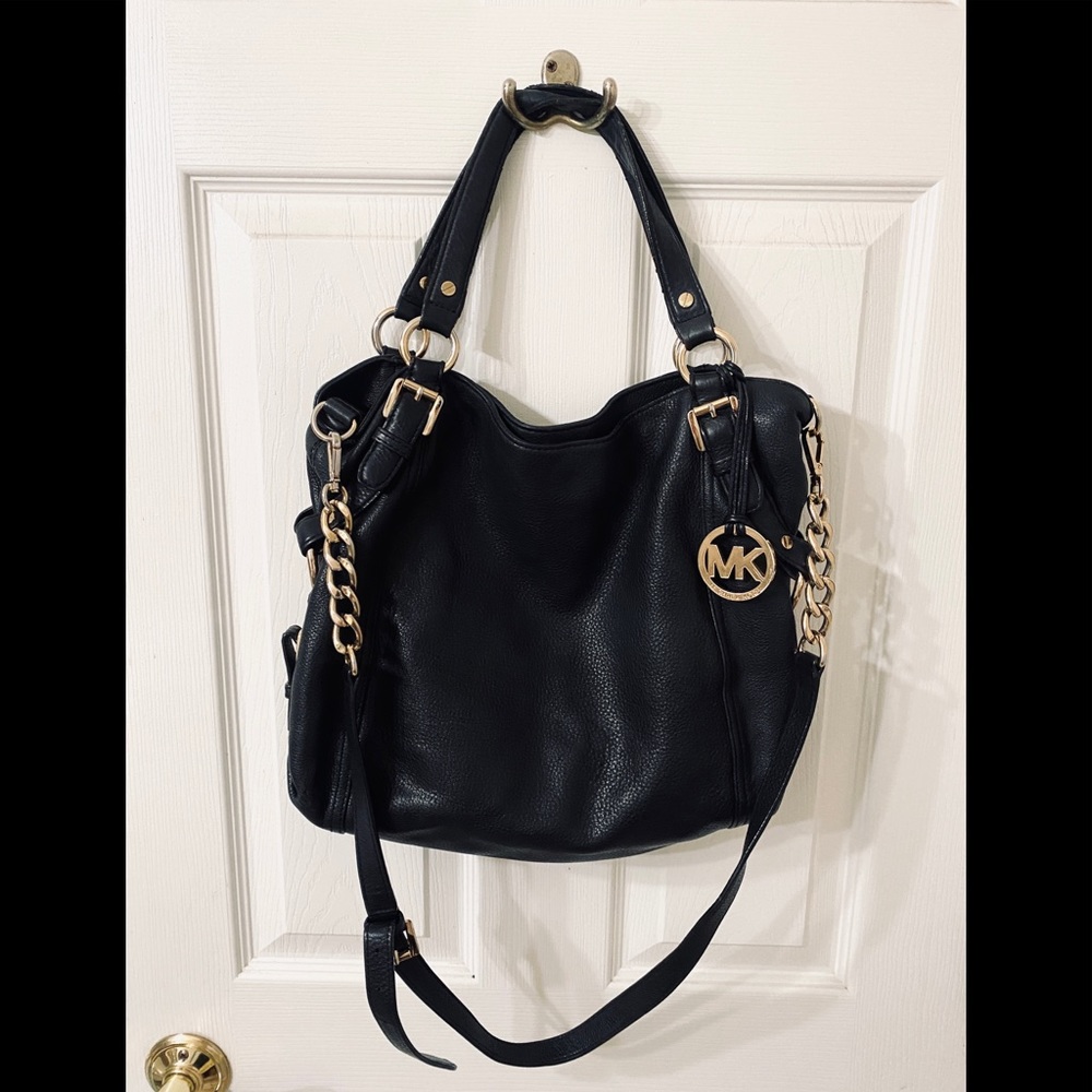 Michael Kors Tristan Leather Convertible Satchel